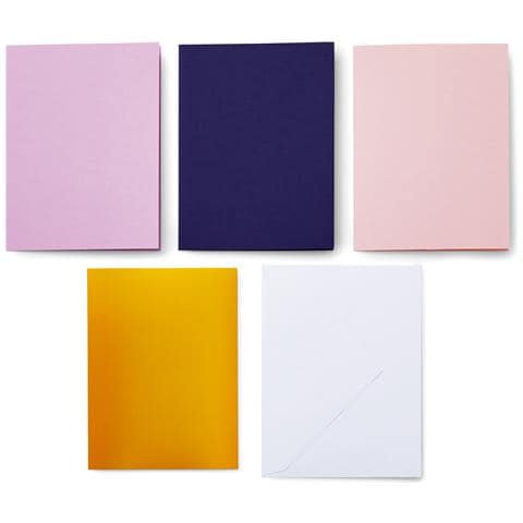 8 Biglietti E Buste Adesivi Blu /rosa - Cricut - Foto 2