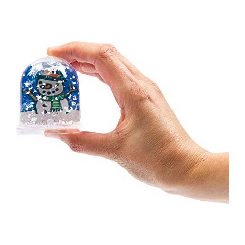 Ex3944 Kit Di Palle Di Neve - Confezione Da 4, Perfetto Per I Bambini Da Creare E Personalizzare, Ideale Per Lavori Domestici, Attività Di Gruppo Artigianali, Regali, Assortiti - Foto 3