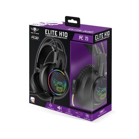 ELITE-H10 Auricolare Cablato A Padiglione Gaming USB tipo A Nero - Foto 7