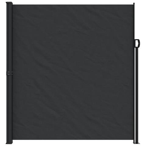 Tenda Da Sole Laterale Retrattile Nera 220x500 Cm - Foto 3