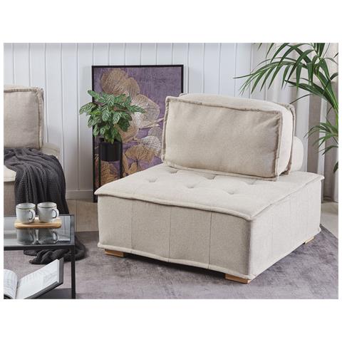 Modulo Poltrona Tibro Tessuto Beige Chiaro - Foto 8