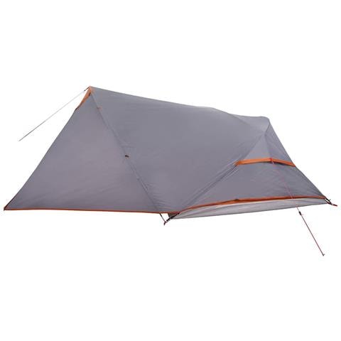 Tenda da Campeggio a Cupola 4 Persone Arancione Impermeabile - Foto 2