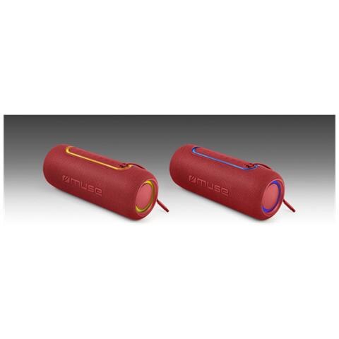 Speaker Portatile Premium Bass Boost 20w Bluetooth A2dp Ipx5, Rosso - Foto 5