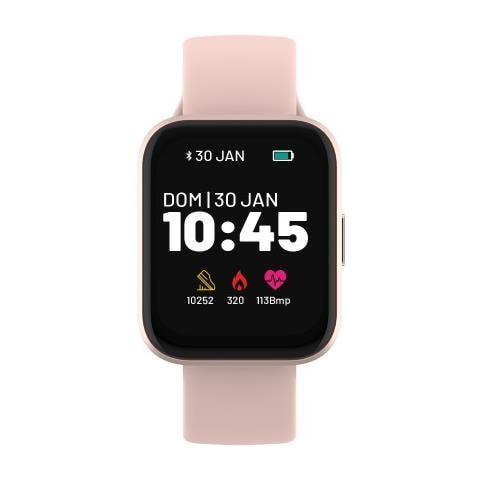 Smartwatch M1 Rosa Ble 5.0 Hr Lettura Msg Impermeabile Ip68 - Foto 2
