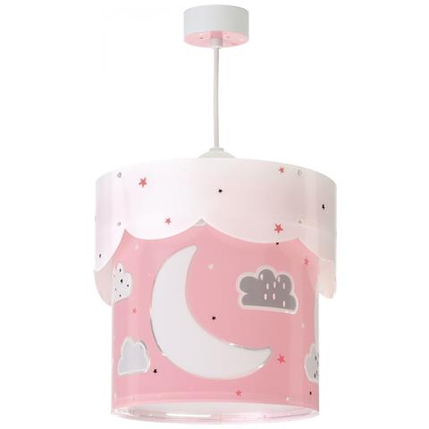 Lampada A Sospensione Per Bambini Moon Luna Rosa - Foto 1