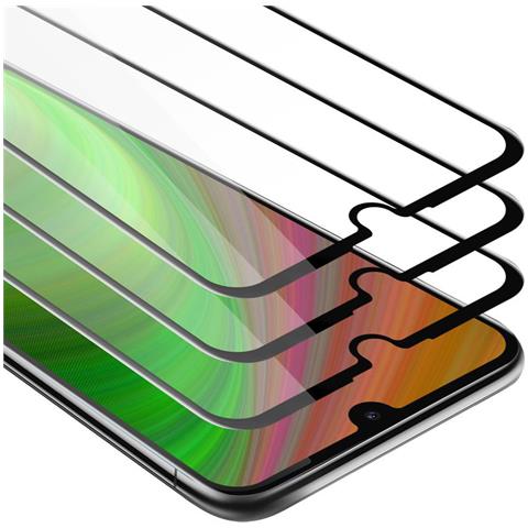 3x Pellicola Armatura A Schermo Intero Compatibile Con Nokia 3.2 In Trasparente Con Nero - 3x Vetro Temperato (tempered) Di Protezione Del Display In Durezza 9h Con 3d Touch - Foto 1