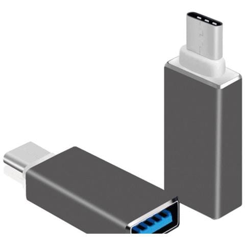 Adattatore Usb 3.1 Type C Maschio / Usb3 Femmina (grigio Siderale) - Foto 1