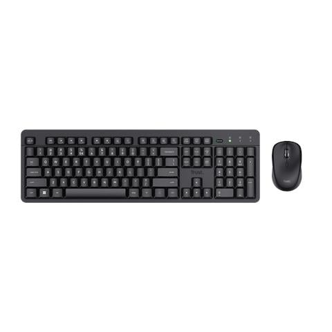 Tastiera e Mouse Wireless 25021 (Layout Tedesco) Colore Nero - Foto 2