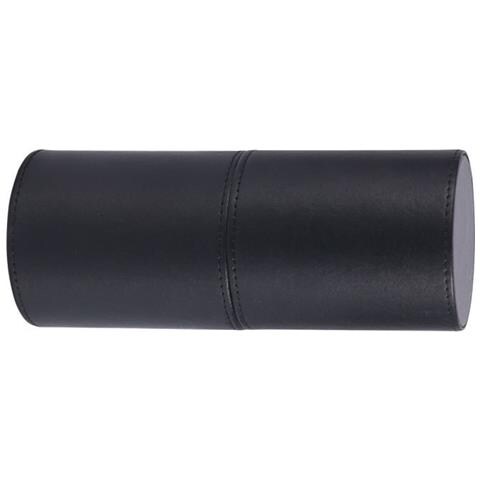 Organizzatore Porta Pennelli Da Trucco In Pelle Pu Black - Foto 2