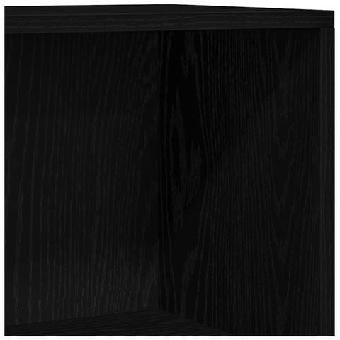 Libreria Rovere Nero 66x30x130 cm in Legno Multistrato - Foto 9