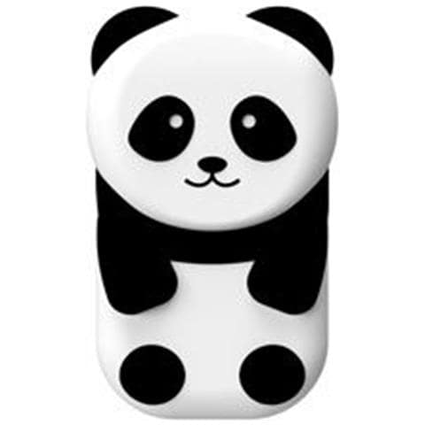 Portafoglio Contactless Con Guscio Modello Panda Compatto E Facile Da Usare, Bianco / Nero - Foto 3