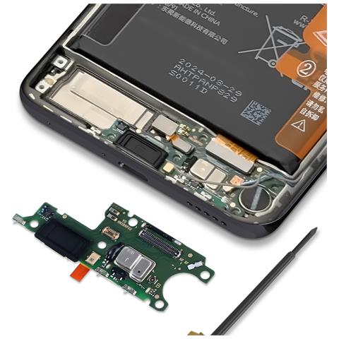 Porta Di Ricarica Per Honor Magic 7 Lite Con Connettore Per Scheda Sim E Micro - Foto 2