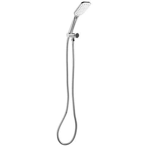 Kit Doccia Con Soffione E Flessibile Amaja Argento - Foto 2