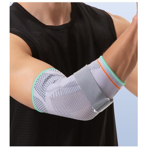 Tutore Sportivo Regolabile A Compressione Per Gomito Con Imbottitura In Silicone Per Supporto E Protezione M - Foto 6