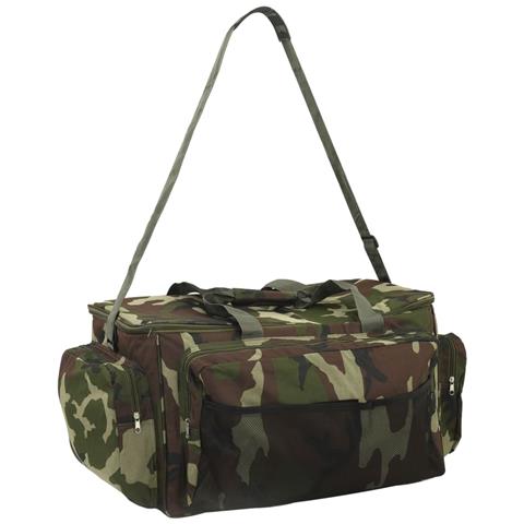 Borsa da Pesca Impermeabile Verde Mimetico in Tessuto Oxford - Foto 2