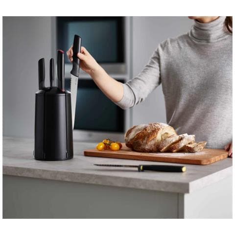 Set Di Coltelli Multicolore Elevate Carousel 5 Pezzi Coltelli Ergonomici Antiscivolo Design Moderno Ideale Per La Cucina - Foto 4