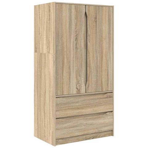 Mobile da Bagno con cassetto Rovere Sonoma 79,5 x 49 x 156 cm - Foto 1