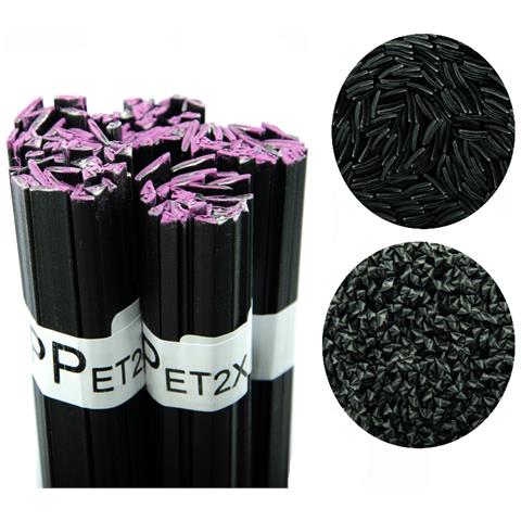 Saldatore Plastica Pp+et2x Nero 100g - Alta Qualità, Granulato Puro | Drut 42 Cm, Temperatura 260-330°c | Per Auto, Paraurti, Lampade - Foto 1