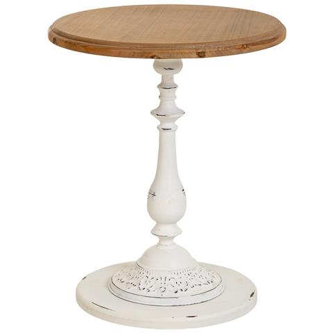 Tavolino In Legno Marrone 50x50x65 - Foto 1