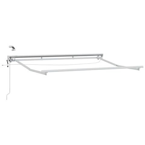 Tettuccio Elettrico Retrattile Blu e Bianco 3,5 x 2 m - Foto 2