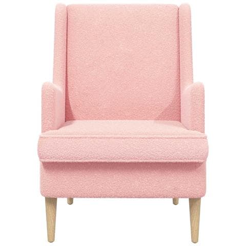 Poltrona Rosa Tessuto in Lana di Pecora - Foto 2
