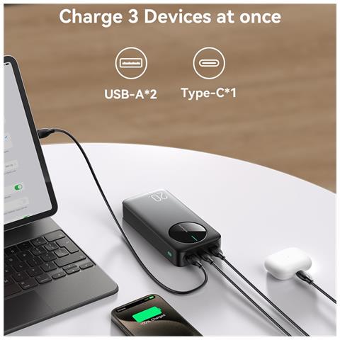 Power Bank - Nero, 20000 mAh - Foto 2