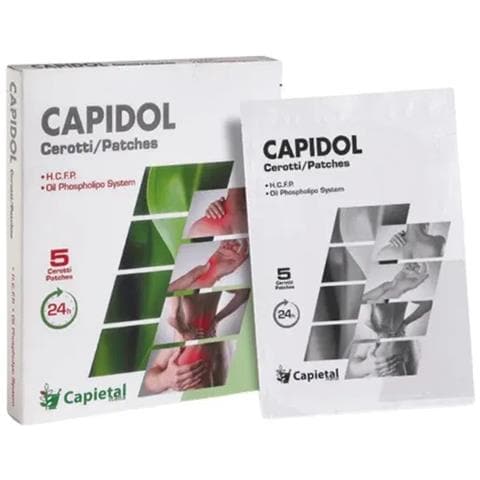 Capidol Cerotti Dermici High Concentration Frozen Phospholipo 5 Pezzi - Foto 1