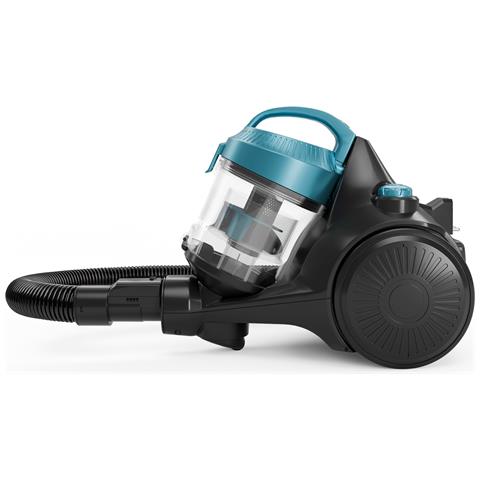 STC48 aspirapolvere a traino ciclonico senza sacco, 700 W, 2 L, filtro HEPA 12, compatto, per pavimenti e tappeti - Foto 2