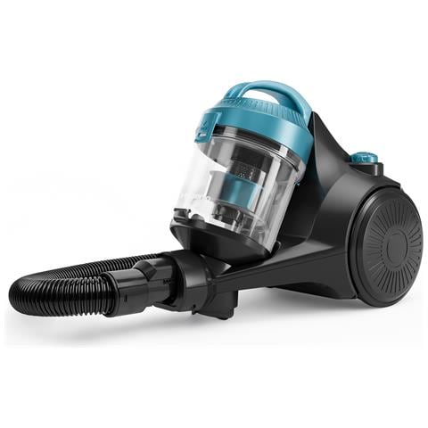 STC48 aspirapolvere a traino ciclonico senza sacco, 700 W, 2 L, filtro HEPA 12, compatto, per pavimenti e tappeti - Foto 1