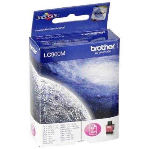 LC900M Cartuccia Ink Originale Magenta per MFC 3240C Capacità 400 Pagine  - Foto 5