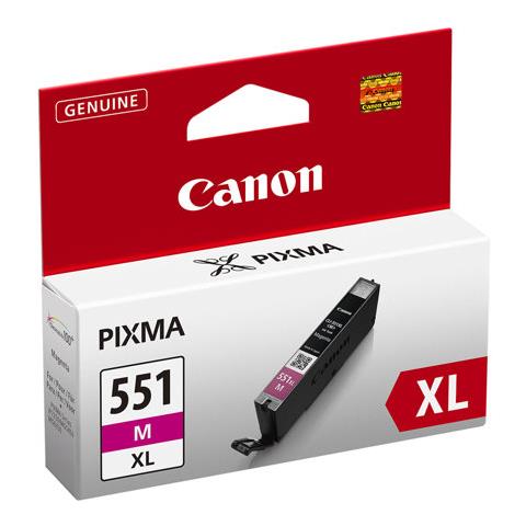 CLI-551 XL Cartuccia Ink Originale Magenta per Canon iP7250, MG5450, MG6350 Capacità 660 Pagine - Foto 2