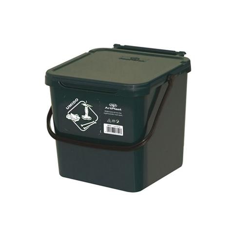 Pattumiera X Umido Verde L. 7 - Foto 1