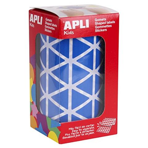 Etichetta multiuso - 20 mm Larghezza x 20 mm Lunghezza - 2596 / Pacco - Permanente - Blu - Foto 1