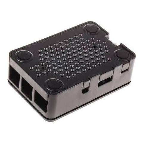 Contenitore Per 3 & Pi 2 Model B Case (oneninedesign) - Black Color - Foto 2