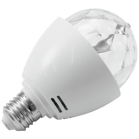 Lampada A Led Cambiacolori Multicolor 230v 6w E27 Beam Effect Bc-1 Omnilux - Foto 4