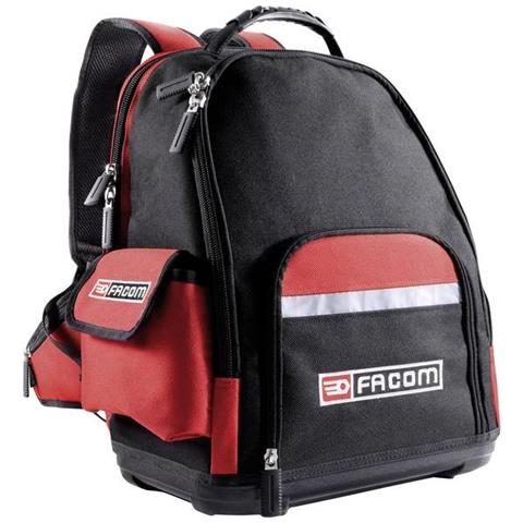 Zaino Per Notebook Adatto Per Massimo: 38,1 Cm (15) Nero, Rosso - Foto 1