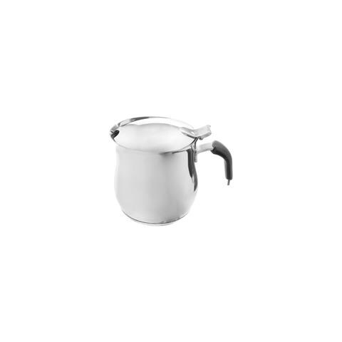 Caffettiera Teiera In Acciaio, Con Coperchio Grigio - Foto 5