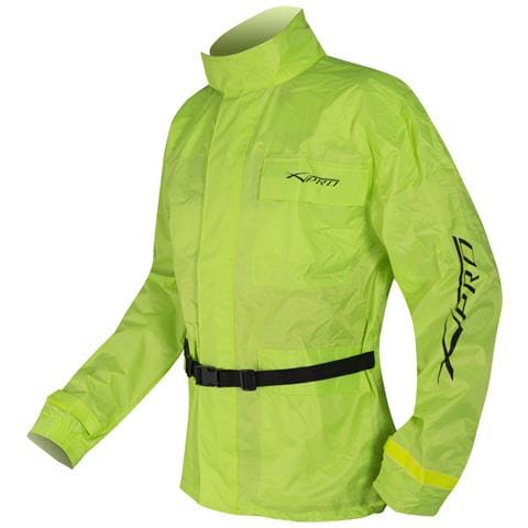 Tuta Impermeabile Giacca Pantaloni Antipioggia Alta Visibilità Fluo L - Foto 2