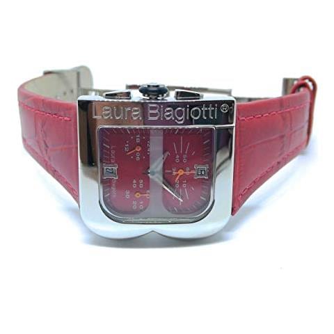 Laura Biagiotti Lb0002l-05 - Reloj Analogico De Mujer Movimiento De Cuarzo Con Correa De Piel - Foto 1