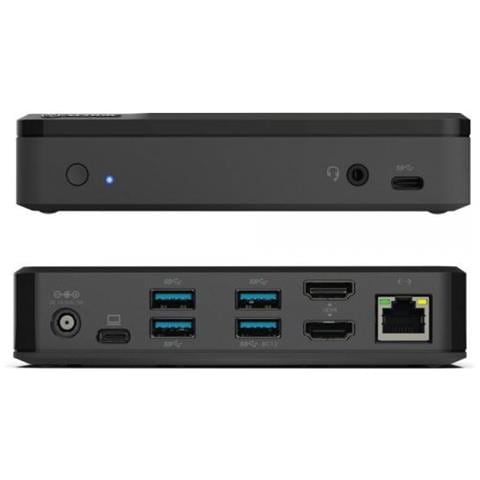 Duthdpr Replicatore Di Porte E Docking Station Per Laptop Usb 3.2 Gen 1 (3.1 Gen 1) Type-c Nero - Foto 2
