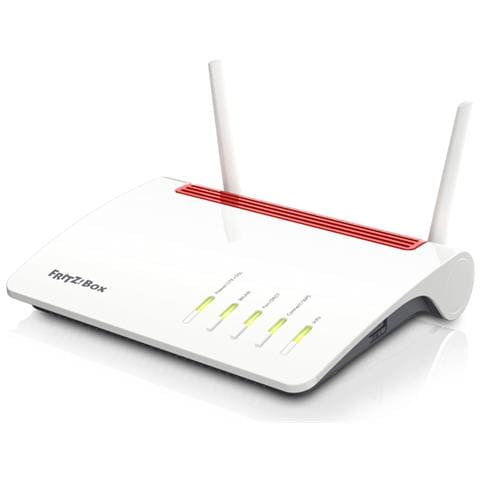 AVM FRITZ!Box 6890 LTE Dual-band (2.4 GHz / 5 GHz) Gigabit Ethernet 3G 4G Nero, Rosso, Bianco router wireless - Foto 1