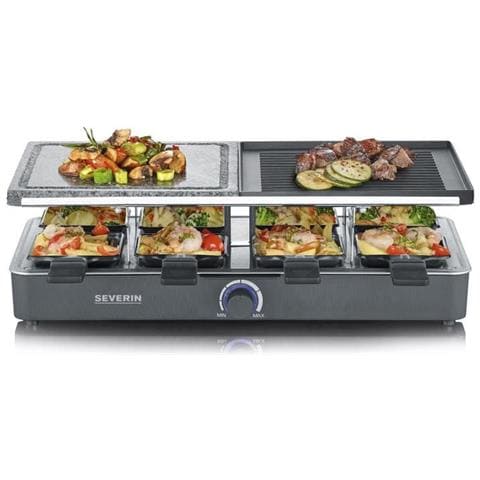 Grill Per Raclette Da 1400 W Per 8 Persone + Grill In Pietra + Grill - 2371 - Foto 5