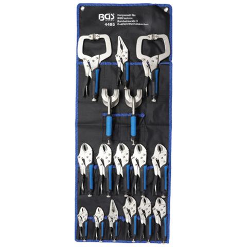 Set Di Pinze Bgs - 16 Pezzi - 4495 - Foto 1