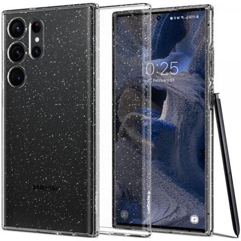 Liquid Crystal Glitter Custodia Per Cellulare 17,3 Cm (6.8"") Cover Trasparente - Foto 1