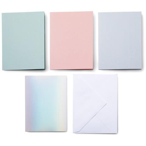 8 Biglietti E Buste Adesivi Pastello - Cricut - Foto 2