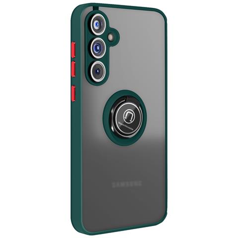 Cover Per Samsung Galaxy A55 Anello Metallico Supporto Ringrip - Foto 5