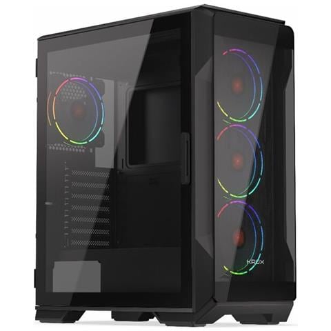 Case Computer Desktop Atx Krxd001 Nero - Foto 1