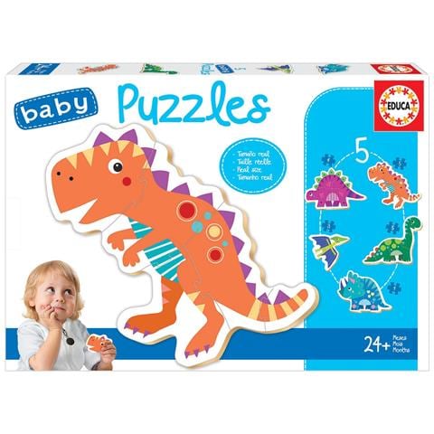 Puzzle Per Cuccioli Di Dinosauro - 5 Puzzle (edu18873) - Foto 1