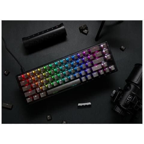 Tastiera USB 4711281574918 per Gaming (Layout QWERTY) Colore Nero - Foto 2