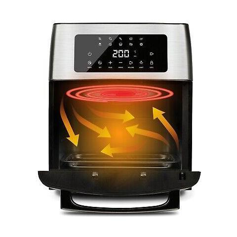 Friggitrice ad Aria Friggisano Evo G1018200 Capacità 15 Litri 1700 Watt Colore Nero - Foto 2